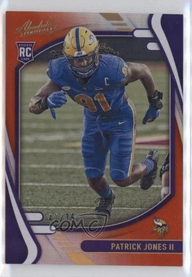 2022 Panini Absolute Rookies Spectrum Orange /75 Channing Tindall #152 Rookie RC - Image 1 of 2