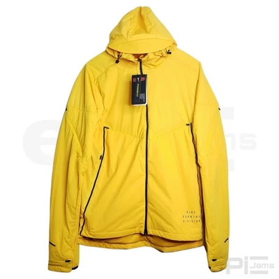 Nike Run Division Running Hoodie Jacket Men's Size Small CU7889-743 Yellow New - Image 1 of 4