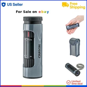 Monocular BAK-4 Coated 7x-21x21mm Zoom Lightweight Travel Bird Watching - Picture 1 of 10