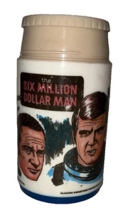 ‘Six Million Dollar Man’ Aladdin Universal Studios Flask. 1974. - Picture 1 of 10