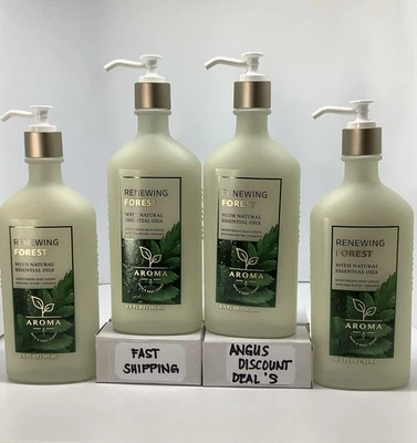 Bath & Body Works Aroma “RENEWING FOREST “ 4 Pack” Body Lotion 6.5 oz New!! - Image 1 of 2