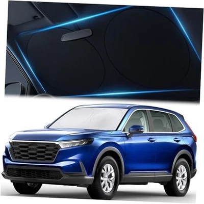  Parasol para parabrisas de coche | Innovador paso sin luz GRANDE - (63" x 33,8") Foto 1 de 4