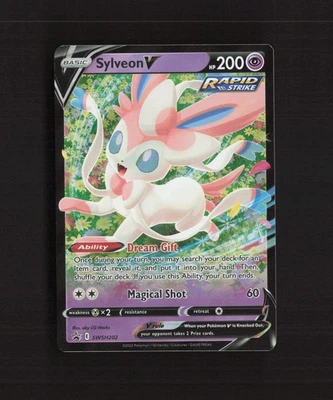 Sylveon V SWSH202 Sword & Shield Black Star Promo Holo Pokemon Card NM - Image 1 of 4