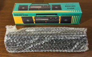 VTG  1996 Suntone Boom Box System AM/FM w/ Detachable Speakers (RR3000) new/NIP - Picture 1 of 6