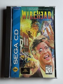 Wirehead (Sega CD, 1995) CIB Complete w/ Reg Card - Tested Working