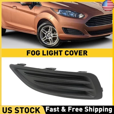 1x For 14-19 Ford Fiesta Fog Light Cover Black Right passengers Side D2BZ15266BA — 第 1/4 张图片
