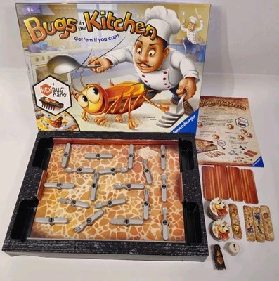 Bugs in the Kitchen Board Game – Complete with Hexbug Nano by Ravensburger - Image 1 of 4