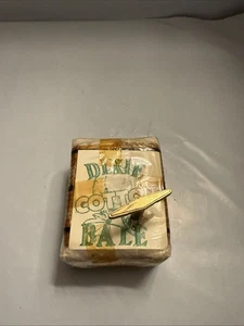 Dixie Cotton Bale Vintage music box Wind up & Works Does Play Music - Imagen 1 de 3