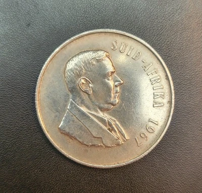 1967 South Africa 1 Rand Silver - Image 1 of 2
