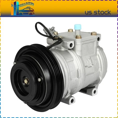 A/C AC Compressor For Toyota 4Runner 3.4L 1996-2002 1997 1998 1999 2000 - Image 1 of 4