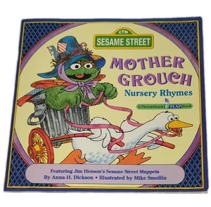 Sesamstraße Mutter Grouch Kinderreime von Anna H. Dickson Vintage PB - Bild 1 von 5