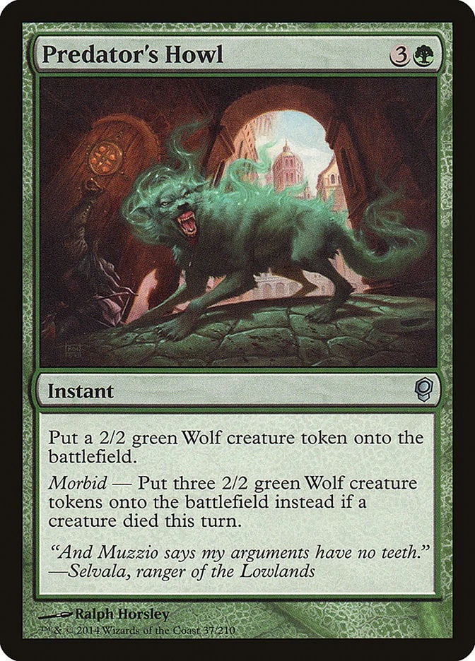 MTG Predator's Howl  - Conspiracy #037 - Image 1 of 1