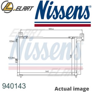 A/C AIR CONDENSER RADIATOR NEW OE REPLACEMENT FOR FORD MAZDA RANGER ET WLAA