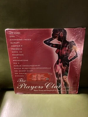 The Players Club Original Soundtrack  2 LP Vinyl Ice Cube Jay-Z  In Shrink Hype! - Image 1 of 4
