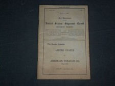 1911 JULY 1 U.S. SUPREME COURT ADVANCE SHEETS-U.S. V. AMERICAN TOBACCO CO-J 4380
