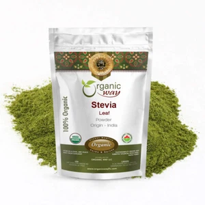 Organic Way Stevia Leaf Powder - Organic, Kosher & USDA Certified | Non-GMO - Picture 1 of 9