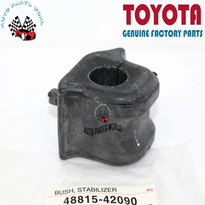 GENUINE OEM TOYOTA RAV4 SCION xB LEFT SIDE FRONT STABILIZER BAR BUSH 48815-42090 - Image 1 of 4