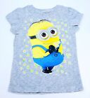 Despicable Me Minion T Shirt Tee Shirt Top Dave Kids Daisy Flower Baby Girls New