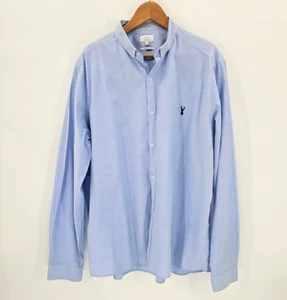 Next camicia uomo manica lunga business tempo libero slim fit elasticizzata taglia XXL cotone - Foto 1 di 4