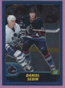2001 01-02 TOPPS CHROME CANUCKS DANIEL SEDIN #63 - Picture 1 of 1