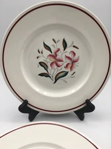 Piatto da portata vintage Burleigh Ware giglio tigre 10" Inghilterra - Foto 1 di 4
