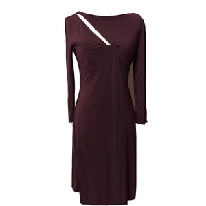 BCBGMaxAzria Stretchy Purple 3/4 Sleeve Dress Size M - Picture 1 of 6