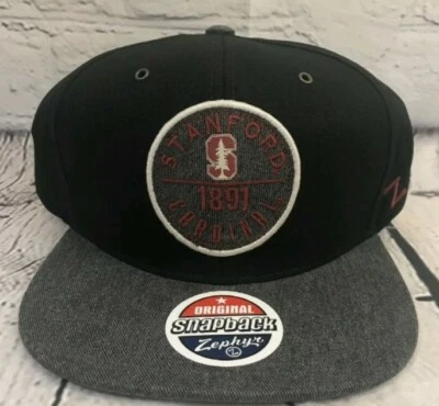 Zephyr Stanford Cardinal  Adjustable Snapback Hat / Cap, Licensed NCAA, NEW - Image 1 of 3