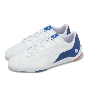 Puma x BMW M Motorsport R-Cat Blanco Azul Hombres Informal Zapatos de Motor 307102-04 - Imagen 1 de 8