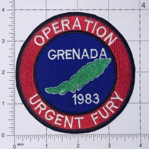 Operation Urgent Fury Grenada 1983 Patch Hook & Iron-On Repro New A715 - Picture 1 of 2