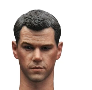 Escultura personalizada de cabeza Matt Damon a escala 1/6 para cuerpo de Hot Toys - Imagen 1 de 8