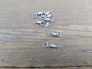 Korda PTFE Coated Ring Swivel Gr. 8 KMW002 Karpfenwirbel Wirbel Angelwirbel - Picture 1 of 2