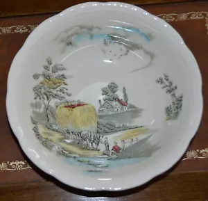 Vintage Alfred Meakin 'The Ride Home' Large Bowl  - Picture 1 of 3