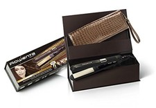 Rowenta SF6021 Piastra per capelli Caldo Cioccolato, Oro 1,8 m - NUOVO