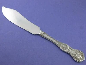 Sterling DOMINICK & HAFF 7 5/8" Individual Fish Knife KING 1880 - Picture 1 of 4