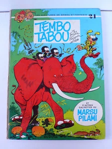 SPIROU ET FANTASIO ROBA/FRANQUIN/GREG TEMBO TABOO EO DUPUIS 1974 DOS ROND - Imagen 1 de 11