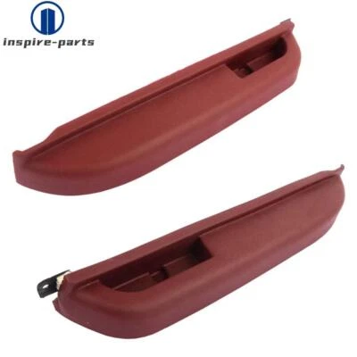 New 2x Front LH RH Door Armrest Red For 1990-94 Chevrolet GMC C/K 1500 2500 3500 - Image 1 of 4