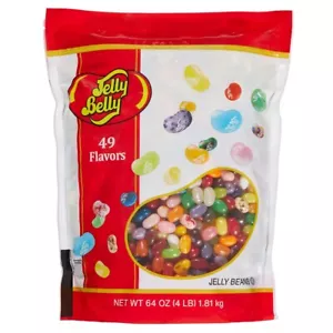 Kirkland Signature Jelly Belly Jelly Beans 49 sabores gourmet 4 libras (64 oz) - Imagen 1 de 3