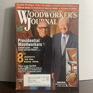 Vintage Woodworker’s Journal February 2006 Presidential Woodworkers Jimmy Carter - Picture 1 of 4