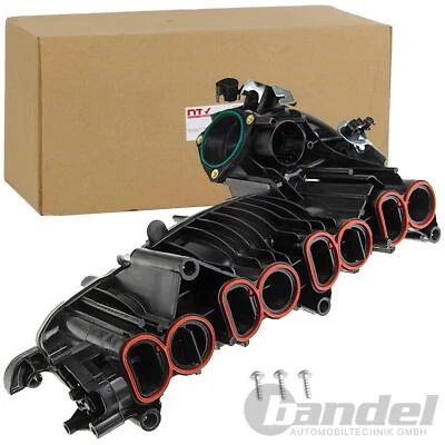 SAUGROHR ANSAUGBRÜCKE mit DRALLKLAPPEN passend für BMW 2.0d N47 18d 23d 20d - Bild 1 von 4