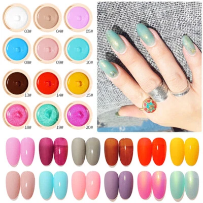 Fester Creme-Gel-Nagellack Semi-Permanenter Lack Hybrid-Uv-Lack Zum / - Bild 1 von 4