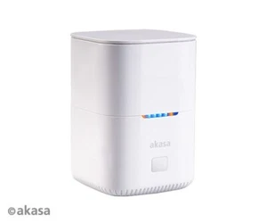 Akasa AK-DK09U3-WHCM DuoDock MX Dual M.2 PCIe NVMe SSD Dockingstation - Bild 1 von 1