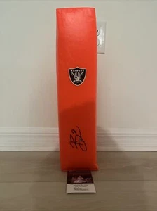 Tim Brown Signed Pylon JSA COA Raiders - Picture 1 of 2