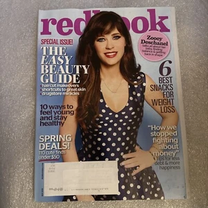 Redbook Magazine Zooey Deschanel Beauty Guide May 2016 188 PAGES FREE SHIP USA - Picture 1 of 2