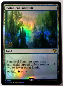 MtG *Pack Fresh* FOIL PROMO 2024 Botanical Sanctum | MTG RARE | OTJ - Picture 1 of 1