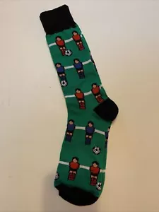 Novelty Soccer Socks - Men’s Size 9-13 - Fussball Design - Multicolor - New - Picture 1 of 2