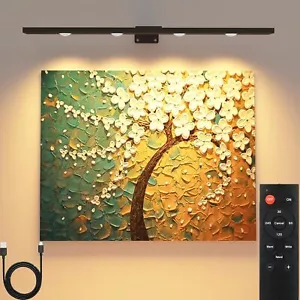 Picture Light with Remote Battery Operated,Wireless Painting Light Art Light ... - Picture 1 of 3