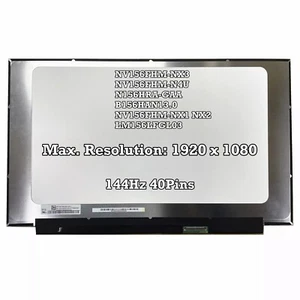NV156FHM-NX3 NV156FHM-N4U N156HRA-GAA B156HAN13.0 NV156FHM-NX1 NX2 LM156LFGL03 - Foto 1 di 2