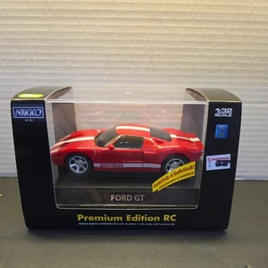 Nikko Premium Edition RC Red Ford GT 1:32 1/32 Scale RARE VINTAGE RADIO SHACK - Picture 1 of 6
