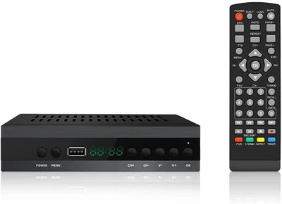 TDT HD DVB T2 SINTONIZADOR CANALES ESPAÑA TV EUROCONECTOR HDMI USB GRABADOR - Imagen 1 de 4