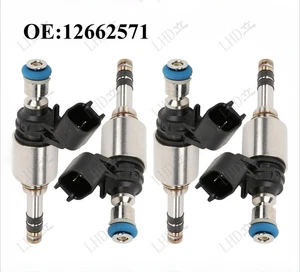 4Pcs Fuel Injectors 12662571 For Cadillac ATS 2013-2019 Chevy Malibu 2013-2020- - Picture 1 of 4